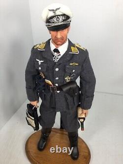 1/6 Dragon German Luftwaffe Bf-109 Fighter Pilot France 1942 +oak Stand Bbi Ww2