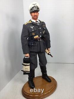 1/6 Dragon German Luftwaffe Bf-109 Fighter Pilot France 1942 +oak Stand Bbi Ww2