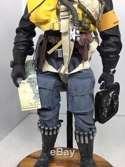 1/6 Dragon German Luftwaffe Me-262 Fighter Pilot Parachute &stand Bbi DID 21 Ww2