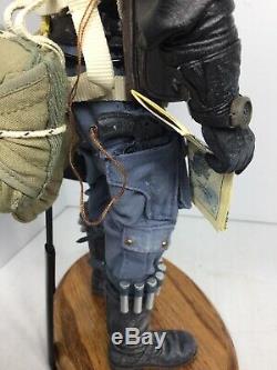 1/6 Dragon German Luftwaffe Me-262 Fighter Pilot Parachute &stand Bbi DID 21 Ww2