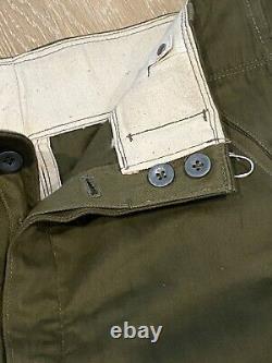 100% Genuine Original WW2 German Afrika Korps Tropical Shorts Excellent Markings