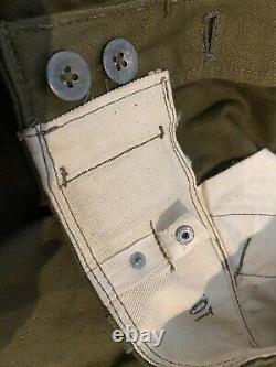 100% Genuine Original WW2 German Afrika Korps Tropical Shorts Excellent Stamped