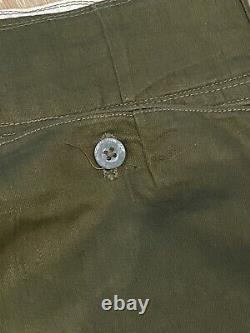 100% Genuine Original WW2 German Afrika Korps Tropical Shorts Excellent Stamped