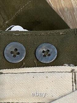 100% Genuine Original WW2 German Afrika Korps Tropical Shorts Excellent Stamped