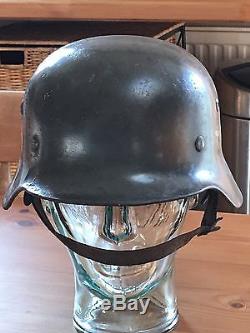 100% Original Double Decal German Police Combat Helmet