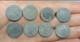 100% Original WW2 German Reich Pffenig coins (1 Pffenig) (8 relic coins)