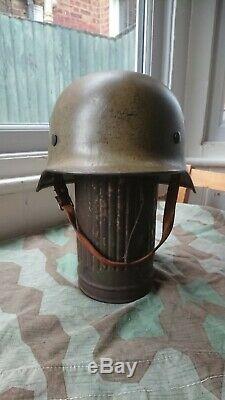 100% original DAK ww2 German M35 Helmet Desert Tropical paint