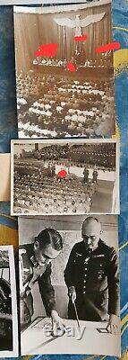 10x WW2 ORIGINAL GERMAN PRESS PHOTOs HUNGARIAN, CROAT, ITALIAN, FINNISH, NAZI PA