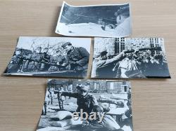 10x WW2 ORIGINAL LARGE GERMAN PRESS PHOTO SALE! WEHRMACHT MG34 Kr98 Etc