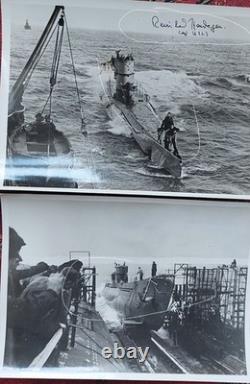 11x WW2 ORIGINAL LARGE GERMAN PRESS PHOTO KRIEGSMARINE U BOOT U BOAT Dönitz