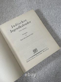 1934 Judisches Fugend-Buch Jüdischer Jugendkalender JEWISH GERMAN WW2 ZIONISM