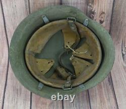 1936 WW2 German M36 Combat Steel Helmet with Bulgarian Decal Size 56