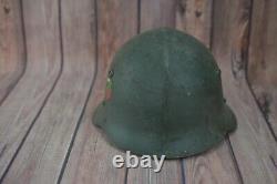 1936 WW2 German M36 Helmet BG Flag size 56