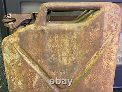 1938 Ww2! Abp Very Rare Type Jerrycan Fuel Canister 20l Kraftstoff Germany