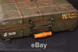 1938 Ww2 German Stick Grenade Stielhgr. 24 Ammo Case Container Superb Original