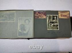 1939 German photo album. Album of a happy German soldier on the labor front. WWII