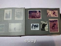 1939 German photo album. Album of a happy German soldier on the labor front. WWII