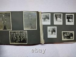 1939 German photo album. Album of a happy German soldier on the labor front. WWII