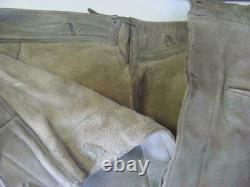 1940s WWII ORIGINAL GERMAN SCOUTS UNIFORM DEERSKIN SHORTS