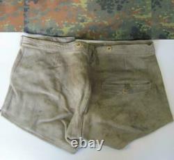 1940s WWII ORIGINAL GERMAN SCOUTS UNIFORM DEERSKIN SHORTS