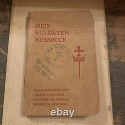 1942 WW2 German Military Missal / Bible / POW