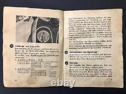 1943 Ww2 German Wehrmacht Military Dkw Motorcycle Instruction Original Kraftrade