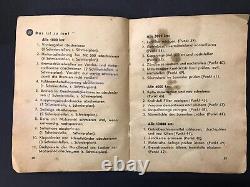 1943 Ww2 German Wehrmacht Military Dkw Motorcycle Instruction Original Kraftrade