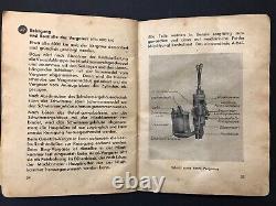 1943 Ww2 German Wehrmacht Military Dkw Motorcycle Instruction Original Kraftrade