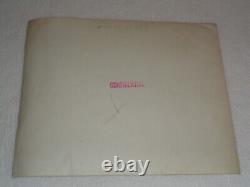 1944 Army Signal Corps Confidential WWII Crashed German Airplane Aufbocken Photo