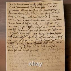 1944 WWII German Feldpost Letter Photo Cemetery Funeral Anti Aircraft Flak RAD