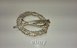 1957 Silver German Infantry Badge Marksman Wehrmacht
