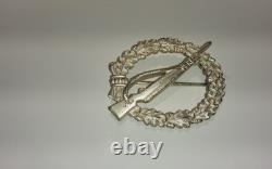 1957 Silver German Infantry Badge Marksman Wehrmacht