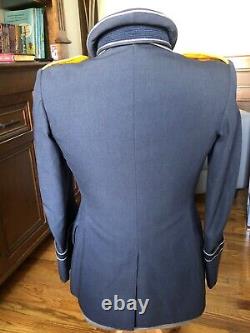 1960's West German Luftwaffe Bundeswehr Matching Officer Tunic & Hat Uniform