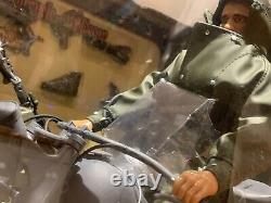 21st Century Toys The Ultimate Soldier 16 WWII German Motorcycle / Sidecar MINT