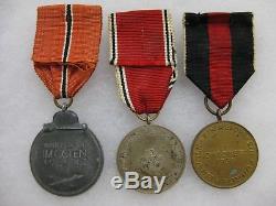 3 Original Wwii German Medals Wwii Veteran Bring Back Souvenirs