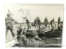 3 x WW2 German Soldiers Labour Pioneers Original Photographs + 1 Book Plate #G3