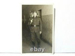 3 x WW2 German Soldiers Labour Pioneers Original Photographs + 1 Book Plate #G3