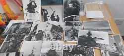 36x WW2 ORIGINAL GERMAN PRESS PHOTOS KRIEGSMARINE PRINZ EUGEN NORDSEE CRUISERS