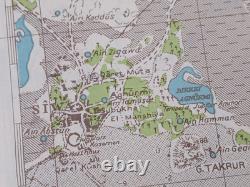 4 x ORIGINAL WW2 GERMAN MAPS (SIWA OASIS etc) LRDG from Oct 1942, 2nd El Alamein