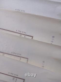 4 x ORIGINAL WW2 GERMAN MAPS (SIWA OASIS etc) LRDG from Oct 1942, 2nd El Alamein