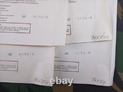 4 x ORIGINAL WW2 GERMAN MAPS (SIWA OASIS etc) LRDG from Oct 1942, 2nd El Alamein