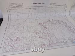4 x ORIGINAL WW2 GERMAN MAPS (SIWA OASIS etc) LRDG from Oct 1942, 2nd El Alamein