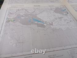4 x ORIGINAL WW2 GERMAN MAPS (SIWA OASIS etc) LRDG from Oct 1942, 2nd El Alamein