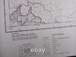 4 x ORIGINAL WW2 GERMAN MAPS (SIWA OASIS etc) LRDG from Oct 1942, 2nd El Alamein