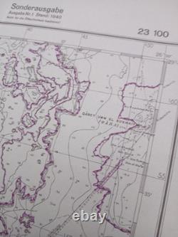 4 x ORIGINAL WW2 GERMAN MAPS (SIWA OASIS etc) LRDG from Oct 1942, 2nd El Alamein 4 x ORIGINAL WW2 GERMAN MAPS (SIWA OASIS etc) LRDG from Oct 1942, 2nd El Alamein