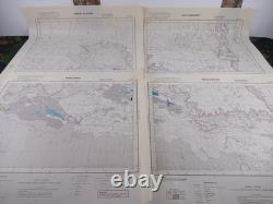 4 x ORIGINAL WW2 GERMAN MAPS (SIWA OASIS etc) LRDG from Oct 1942, 2nd El Alamein