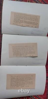 6 Ww2 Original German Large Press Photo Sepp Dietrich, Guderian, Speer, Goebbels