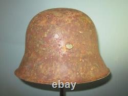 65cm German relic condition M42 helmet Stahlhelm casque casco elmo WW2 2GM 2WK