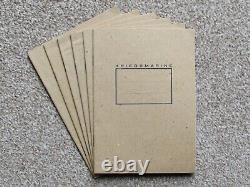 6x WW2 German Navy Kriegsmarine notebooks 100% original and rare