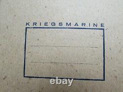 6x WW2 German Navy Kriegsmarine notebooks 100% original and rare